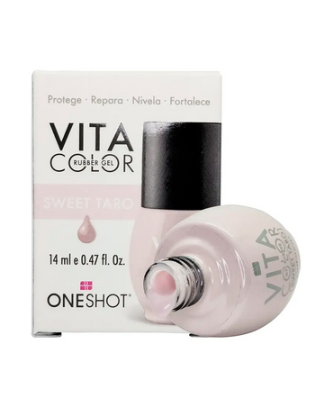 NAIL FACTORY VITA COLOR ONE SHOT 14 ML. RUBBER SWEET TARO