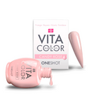 NAIL FACTORY VITA COLOR ONE SHOT 14 ML. RUBBER CANDY ROSE