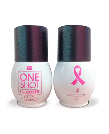 NAIL FACTORY ONE SHOT LACCOVER DUO PACK EDICION CANCER DE MAMA