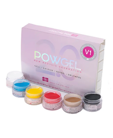 NAIL FACTORY POWGEL KIT V1 6 PCS