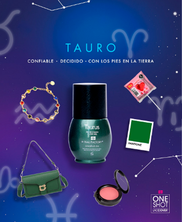 NAIL FACTORY LACCOVER ONE SHOT EYE CAT 10 ML. TAURUS