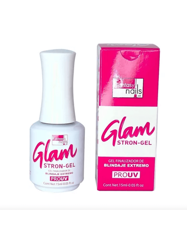 FANTASY NAILS GLAM STRONG-GEL FINALIZADOR BLINDAJE EXTREMO 15 ML.