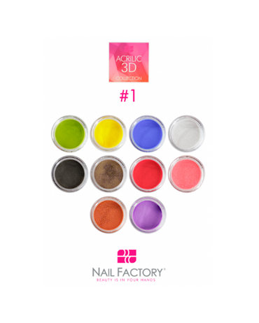 NAIL FACTORY COLECCION 3D I