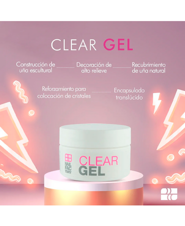 NAIL FACTORY GEL CLEAR 1 OZ