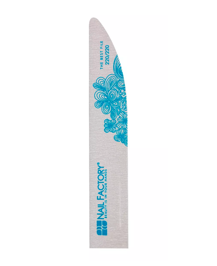 NAIL FACTORY LIMA KNIFE FILO AZUL 220/220 PENTAGONO