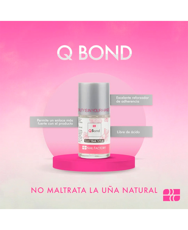 NAIL FACTORY Q BOND 1/2 OZ PRIMER SIN ACIDO