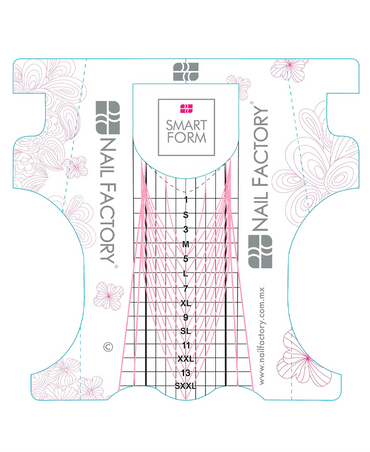 NAIL FACTORY SMART FORM 30 PIEZAS