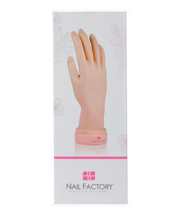 NAIL FACTORY MANO DE PRACTICA ARTICULADA