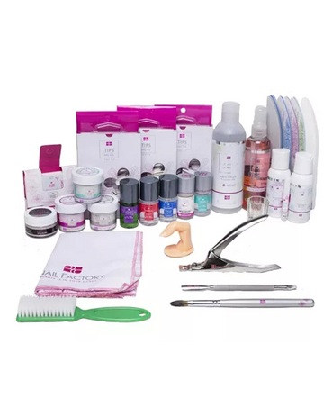 NAIL FACTORY KIT GEL BASICO 28 PZAS