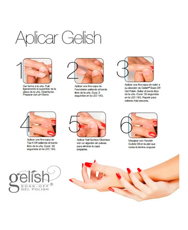 GELISH GEL PRO BOND ACID FREE NA 15 ML. 1140003 - El Palacio De La Belleza