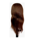 MAXCARE MANIQUI CON BASE 24" / 60 CMS. CABELLO 100% NATURAL LARGO