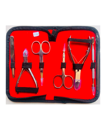 GERMANY ESTUCHE MANICURE Y PEDICURE 6 PIEZAS IA-1220