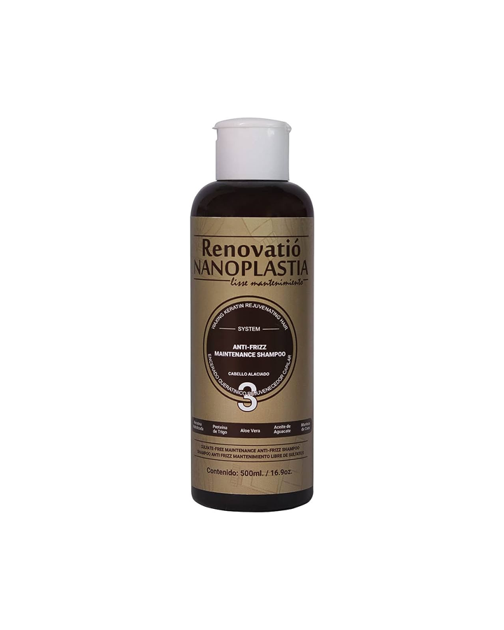 RENOVATIO NANOPLASTIA 3 SHAMPOO MANTENIMIENTO 500 ML.