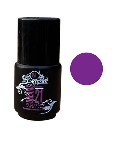 STUDIO NAILS DREAMS ESMALTE 21 DIAS MORADO