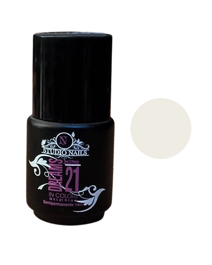 STUDIO NAILS DREAMS ESMALTE 21 DIAS CRISTAL