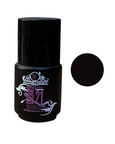 STUDIO NAILS DREAMS ESMALTE 21 DIAS NEGRO