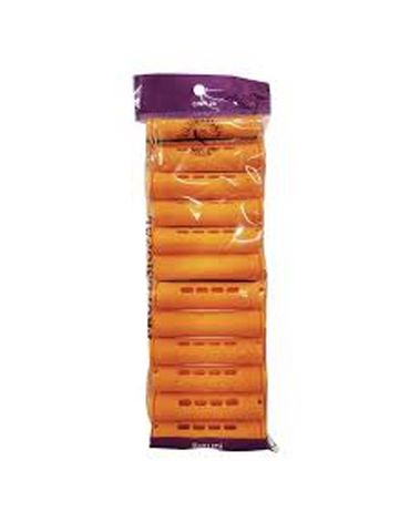 TANYS CARRETE CON TAPA PERMANENTE NARANJA DOCENA(D)