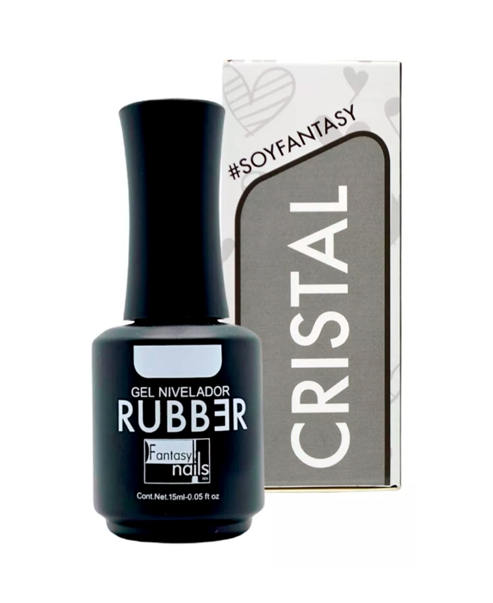 FANTASY NAILS GEL NIVELADOR RUBBER CRISTAL 15 ML.