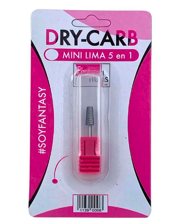 FANTASY NAILS DRY-CARB MINI LIMA 5 EN 1