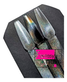 FANTASY NAILS GEL CAT EYE UNICORNIO PLATA 15 ML.