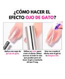 FANTASY NAILS GEL CAT EYE UNICORNIO PLATA 15 ML.