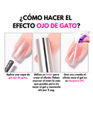 FANTASY NAILS GEL CAT EYE COPPERY GOLD 15 ML.