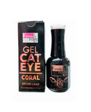 FANTASY NAILS GEL CAT EYE CORAL 15 ML.
