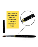 MC NAILS PINCEL KOLINSKY BLACK ROCK NO.8
