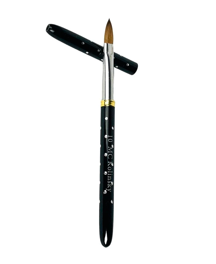 MC NAILS PINCEL KOLINSKY BLACK ROCK NO.10