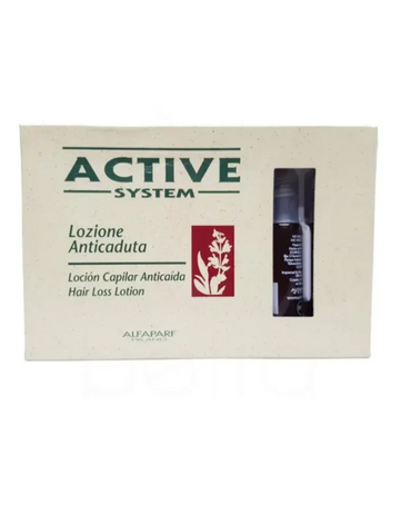 ALFA PARF ACTIVE SYSTEM PF010795 LOZIONE ANTICADUTA AMPOLLETA CAJA C/12 PZAS