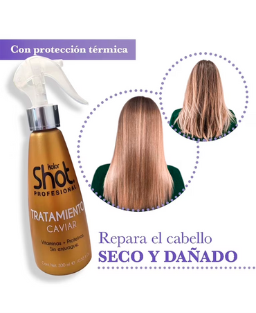 KOLOR SHOT CAVIAR TRATAMIENTO INTEGRAL SIN ENJUAGUE 250 ML.