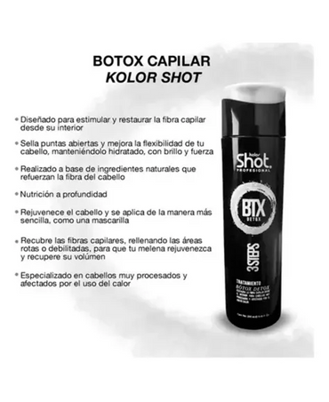 KOLOR SHOT BTX ONE STEP 250 ML.
