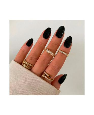 FANTASY NAILS GEL POLISH 02 SUPER NEGRO 15 ML. - El Palacio De La Belleza