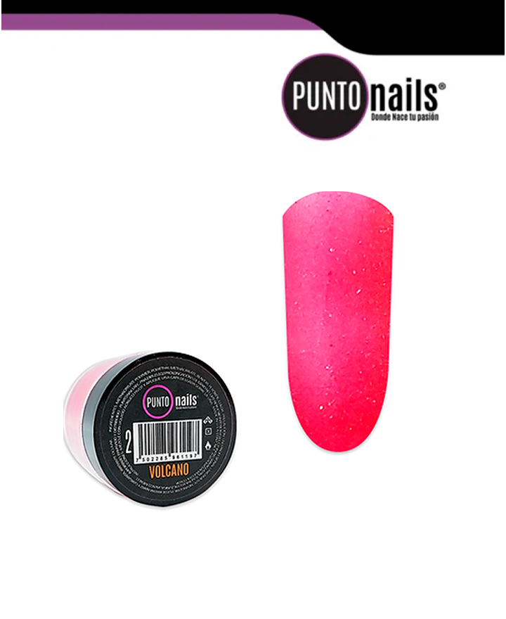 PUNTO NAILS VOLCANO ACRILICO DE COLOR RIOJA 7 GRS.#2