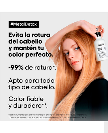 LP LOREAL SERIE EXPERT METAL DETOX CARE CONDITIONER 500 ML.