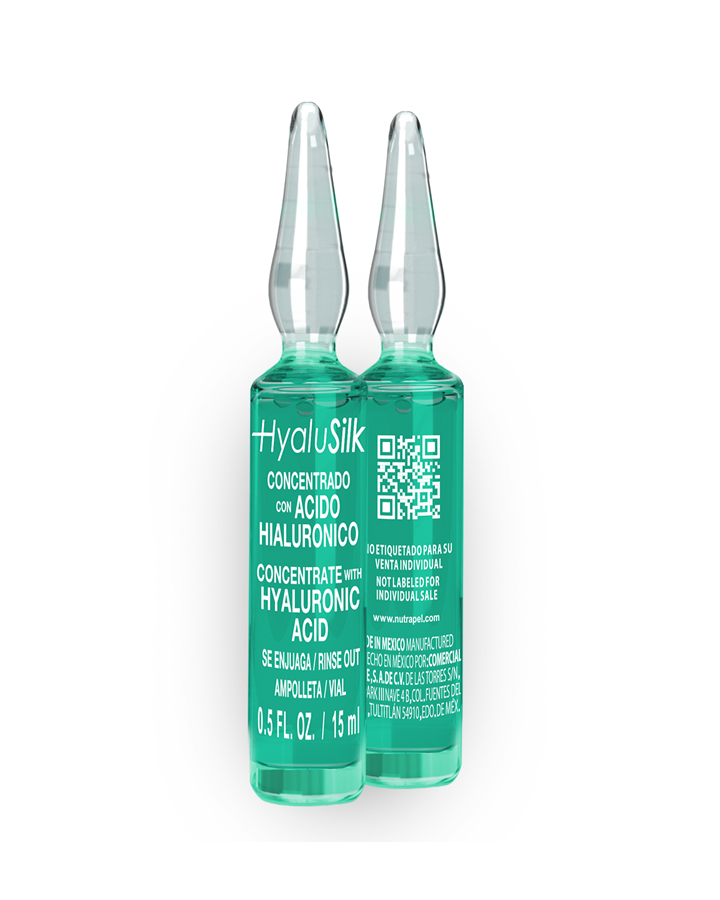 NUTRAPEL HYALUSILK AMPOLLETA 15 ML.