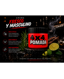 4X4 PROFESIONAL POMADA PARA EL CABELLO 100 GRS. ROJA O AZUL