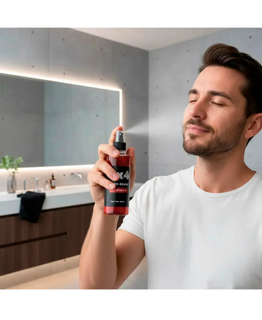 4X4 AFTER SHAVE KING ROJO METALICO 400 ML.