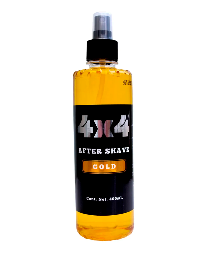 4X4 AFTER SHAVE GOLD 400 ML.