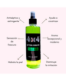 4X4 AFTER SHAVE POWER GREEN 400 ML.