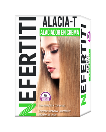 NEFERTITI KIT ALACIA-T ALACIADOR EN CREMA 2 TUBOS 180 GRS