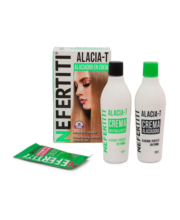 NEFERTITI KIT ALACIA-T ALACIADOR EN CREMA TUBOS 180 GRS – El