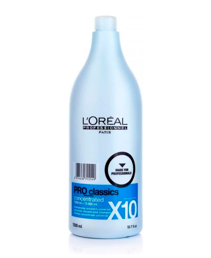 LOREAL PROCLASSICS SHAMPOO CONCENTRED 1500 ML. - El Palacio De La Belleza