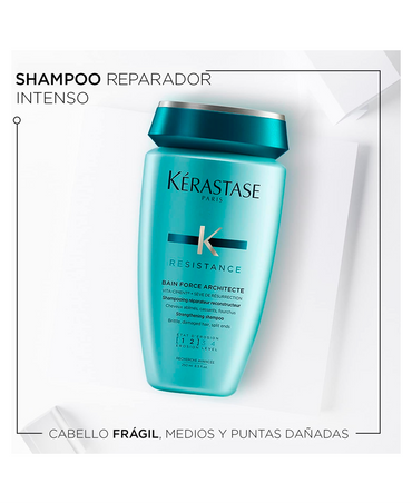 KERASTASE BAIN FORCE ARCHITECTE SHAMPOO 1 LT.