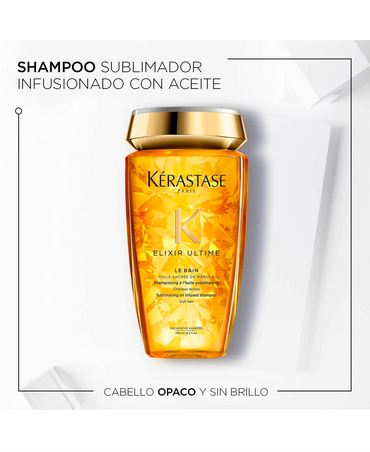 KERASTASE ELIXIR K ULTIMATE SHAMPOO 250 ML. - El Palacio De La Belleza