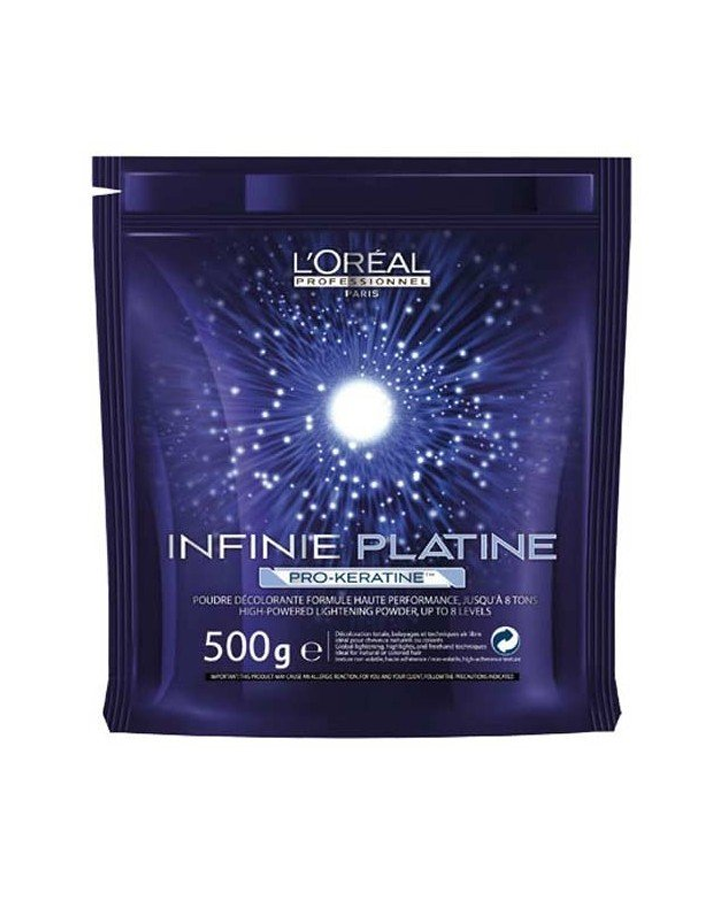 LOREAL INFINIE PLATINE 500 GRS.