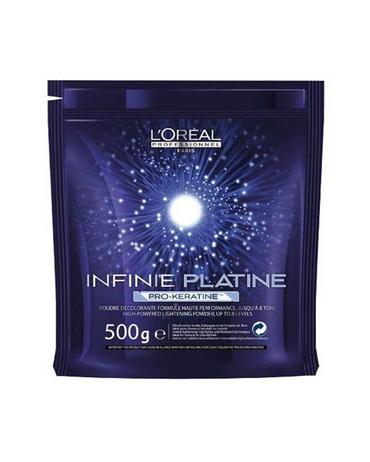 LOREAL INFINIE PLATINE 500 GRS.