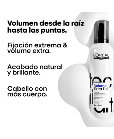 TECNI ART NUEVO MOUSSE FULL VOLUME EXTRA 400 ML. FUERZA 5 2024