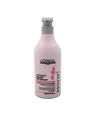 LP LOREAL SERIE EXPERT VITAMINO COLOR AOX SOFT CLEANSER SHAMPOO 500 ML.