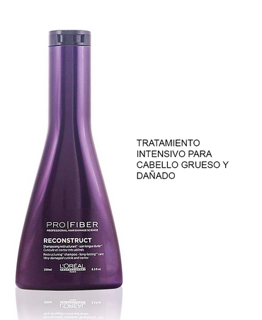 LP LOREAL PROFIBER RECONSTRUCT SHAMPOO 250 ML.